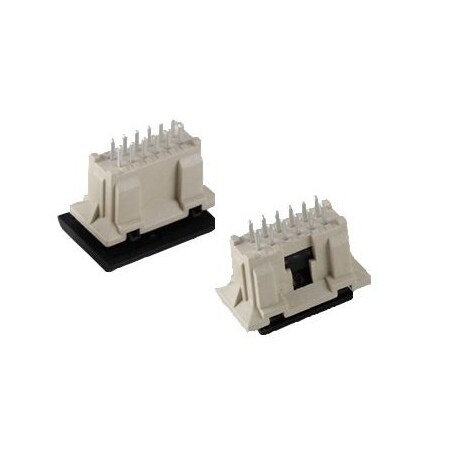 Fci Board Connector, 12 Contact(S), 2 Row(S), Male, Straight, 0.079 Inch Pitch, Solder Terminal,  10148138-G0112ULF